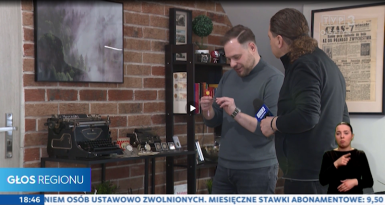 Ekspert o rynku numizmatycznym w materiale TVP Olsztyn